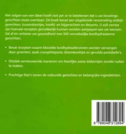 500 Koolhydraatarme Gerechten