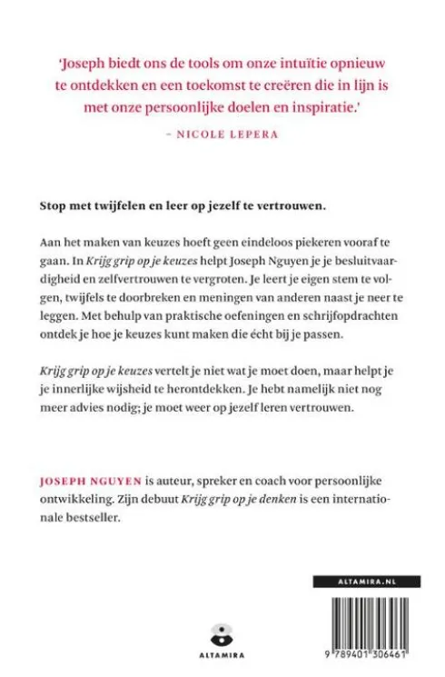 Krijg grip op je keuzes