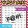 Large Print Word Search: Swear Words Books For Adults Large Print Curse Cussword Word Search Puzzles - Volume 1