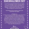 Leerkracht scheurkalender 2027