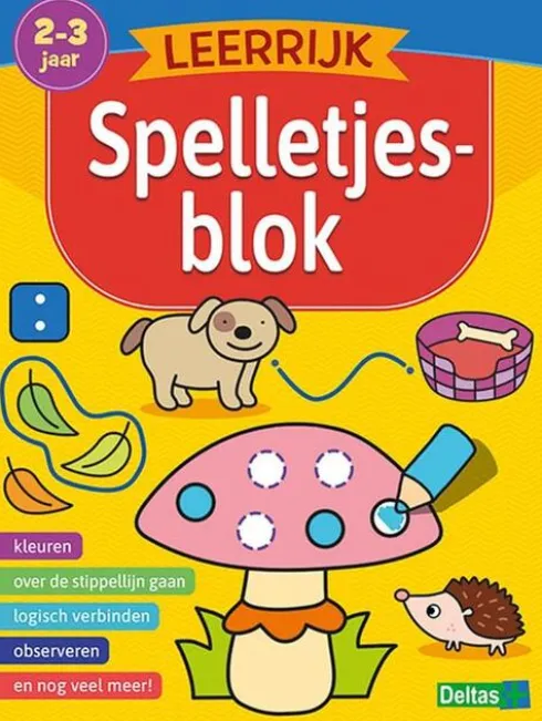 Leerrijk spelletjesblok