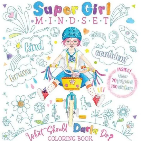 Levy, G: Super Girl Mindset Coloring Book: What Should Darla