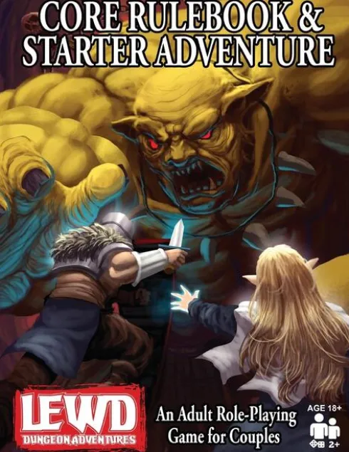 Lewd Dungeon Adventures Core Rulebook and Starter Adventure