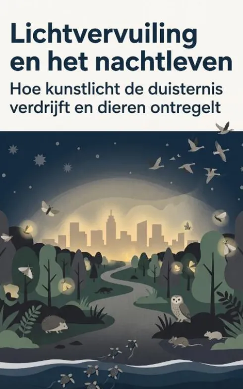 Lichtvervuiling en het nachtleven
