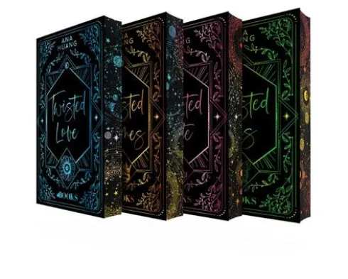Limited edition Twisted Love Games Hate Lies set sprayed edges
