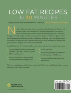 Low Fat Recipes in 30 Minutes