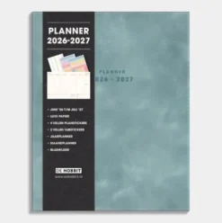 Luxe Weekplanner 2026-2027 A5+ Suedelook
