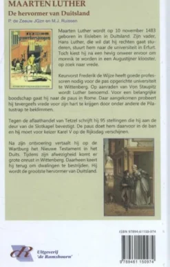 Maarten Luther. De hervormer van Duitsland