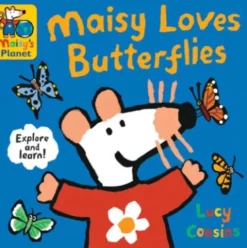 Maisy Loves Butterflies: A Maisy's Planet Book (Educational Board Book about Nature - For Toddlers and Kids Ages 1-3)