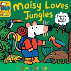 Maisy Loves Jungles: A Maisy's Planet Book: (Educational Board Book about Tropical Forests - For Toddlers and Kids Ages 1-3)