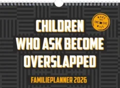 Make that the cat wise familieplanner- 2026