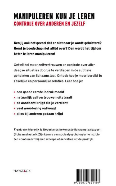 Manipuleren kun je leren