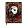 Masked Melody (Phantom of the Opera) Midi Lined Hardcover Journal (Elastic Band Closure)