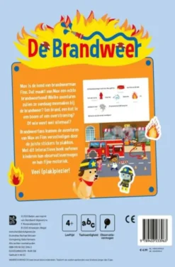 Max helpt de brandweer