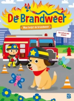 Max helpt de brandweer