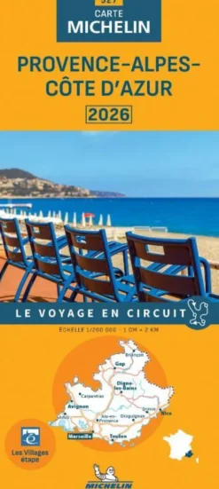 Michelin Wegenkaart 527 Provence Cote-d'Azur 2026