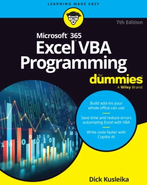 Microsoft 365 Excel VBA Programming For Dummies