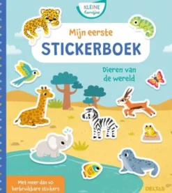 Mijn eerste stickerboek Dieren van de wereld