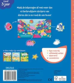 Mijn eerste stickerboek Dieren van de zee