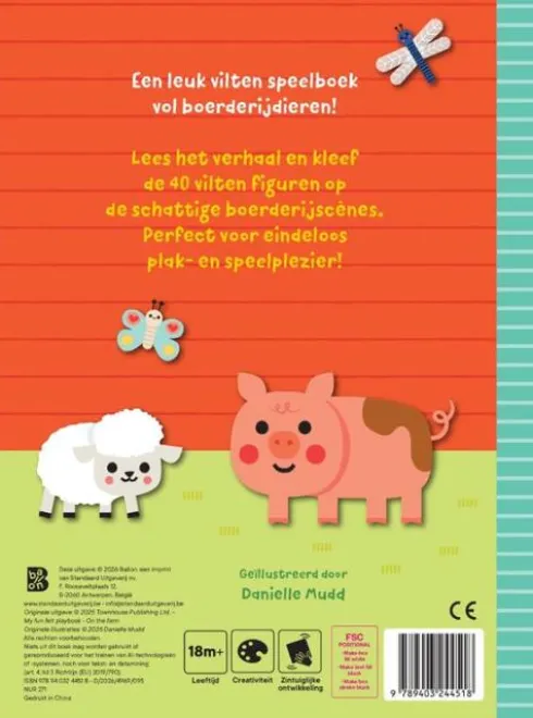Mijn eerste viltboek: De boerderij