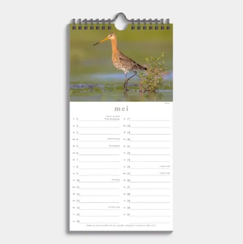 Minikalender Vogels 2026