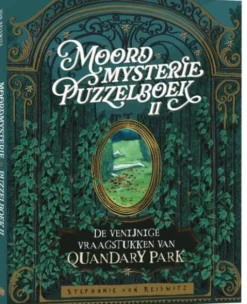 Moordmysterie puzzelboek