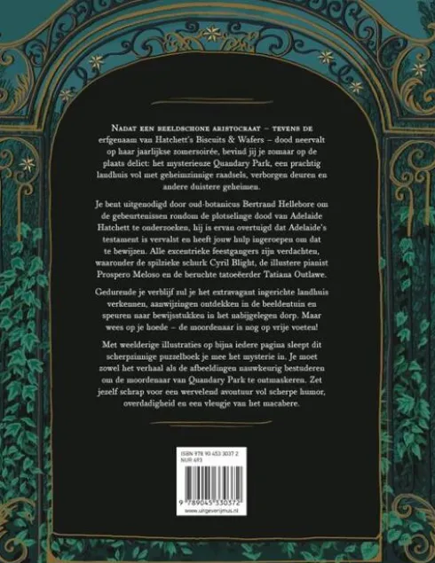 Moordmysterie puzzelboek