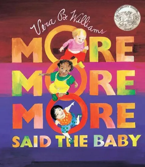 "More More More," Said the Baby Board Book