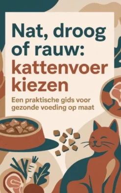 Nat, droog of rauw: kattenvoer kiezen