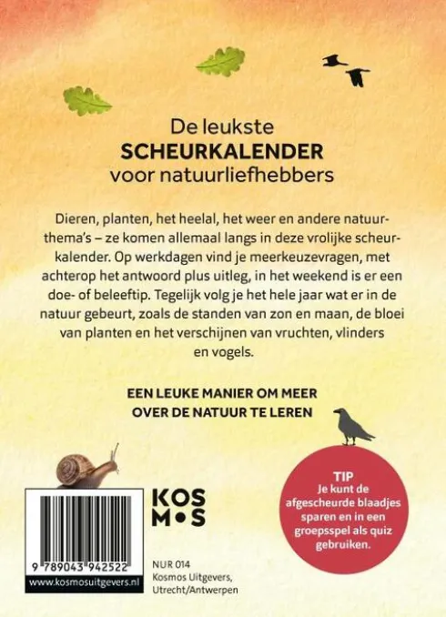 Natuurscheurkalender 2027