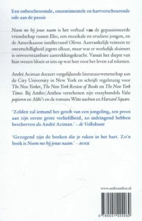 Noem me bij jouw naam