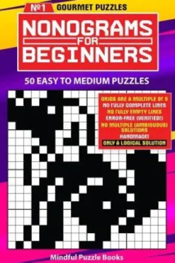 Nonograms for Beginners: 50 Easy to Medium Puzzles