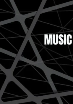Notenschrift- Notenbalken- Music (A5) Allets comfort