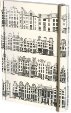 Notitieboek A5, harde kaft: Canal Houses, Caspar Philips Jacobszoon