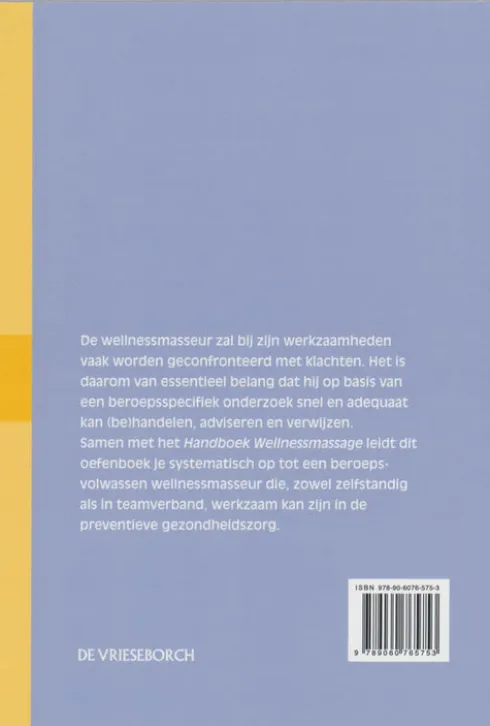 Oefenboek Wellnessmassage