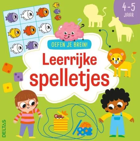Oefen je brein! Leerrijke spelletjes 4-5 jaar