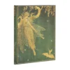 Olive Fairy Ultra Lined Hardcover Journal (Elastic Band Closure)