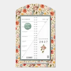 Omslagkalender Luxe Vintage Roos 2027