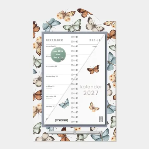 Omslagkalender Luxe Vlinders 2027