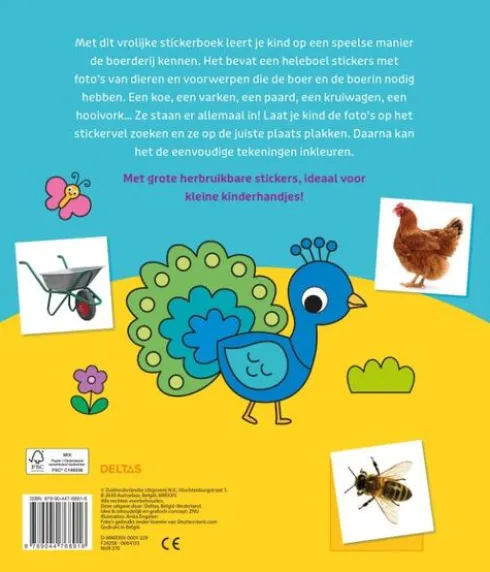 Op de boerderij Stickerboek