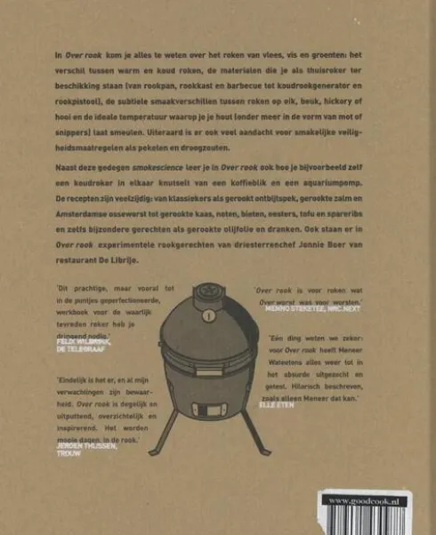 Over rook - het handboek voor warm & koud roken