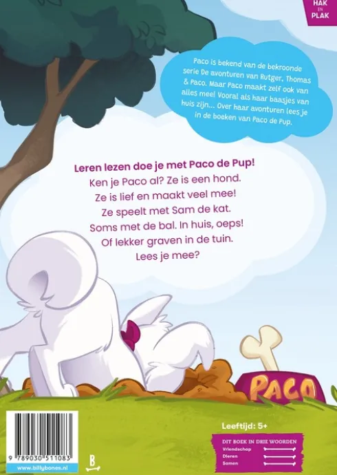 Paco de Pup - Ik lees met Paco