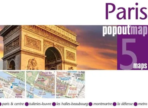 Paris PopOut Map