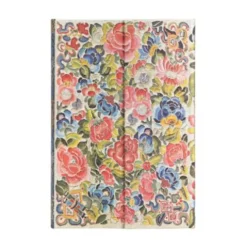 Pear Garden (Peking Opera Embroidery) Mini Lined Hardcover Journal