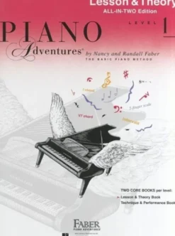 Piano Adventures All-In-Two Level 1 Lesson/Theory