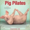 Pig Pilates 2026 Wall Calendar