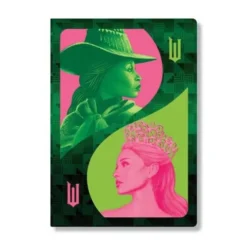 Pink Goes Good with Green (Wicked Collection) A6 Lined Cahier