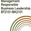 Principles of Management: Responsible Business Leadership BT2101/BK2101