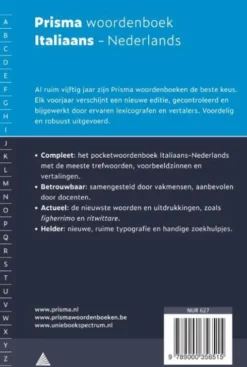 Prisma woordenboek Italiaans-Nederlands