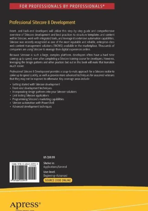 Professional Sitecore 8 Development